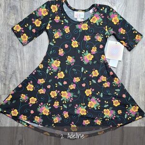 LuLaRoe Adeline Size 2 Floral NWT
